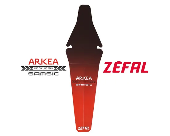 Garde-boue arrière 26/28 SHIELD LITE M ARKEA SAMSIC Rouge/Noir
