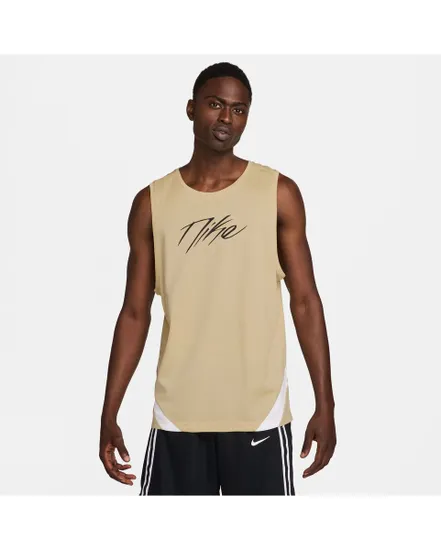 Maillot de basketball Homme M NK DF ICON JSY STRTFV Beige