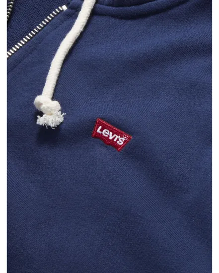 Sweat a capuche manches longues Homme NEW ORIGINAL ZIP UP Bleu