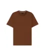 T-shirt col rond Homme THOMPSON Brun Clair,