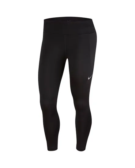 Collants de running femme W NK FAST CROP MR Noir