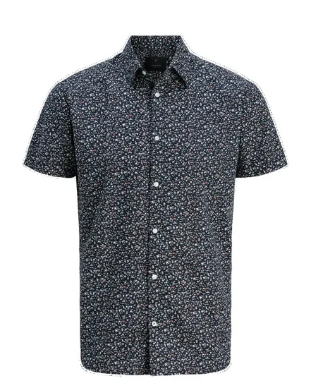 Chemise Homme JPRBLASUMMER LINEN BLEND PRINT S/S