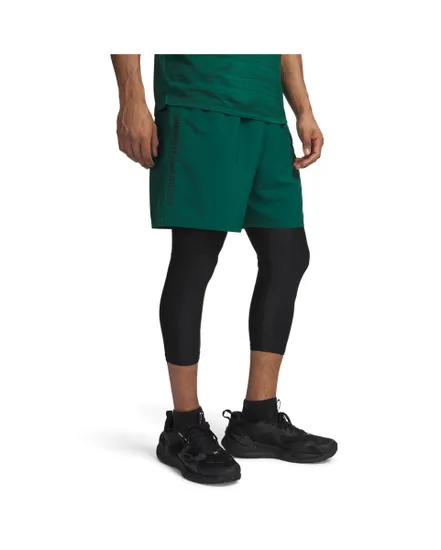 Short Homme UA TECH WOVEN WORDMARK SHORT Vert
