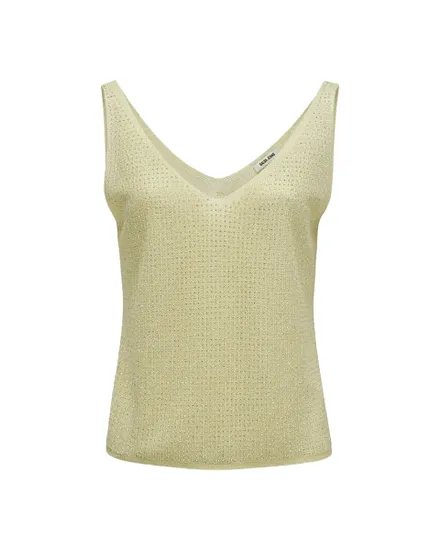 Débardeur Femme V Neck Strap Top Sparkle