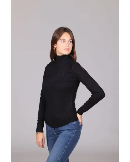 Pull manches longues en maille femme Femme SWEATERIE Noir