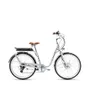 Vélo électrique urbain Unisexe ELC01 26 400 Wh Argent