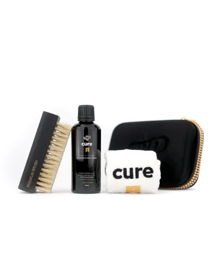 Kit produit nettoyage chaussures Enfant CURE TRAVEL CLEANING KIT Noir