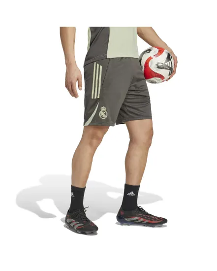 Short de football Homme REAL TR SHO Marron