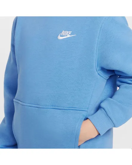 Sweat à capuche Enfant plus agé K NSW CLUB FLC HDY LBR Bleu