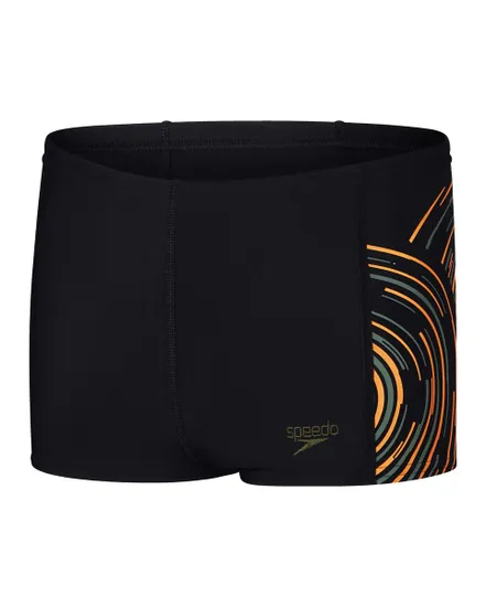 Short de bain Enfant ECO PLASTISOL PLACEM AQSH Noir