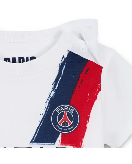 Ensemble de football Bébé PSG INF NK DF KIT STAD CRRAGAW Blanc