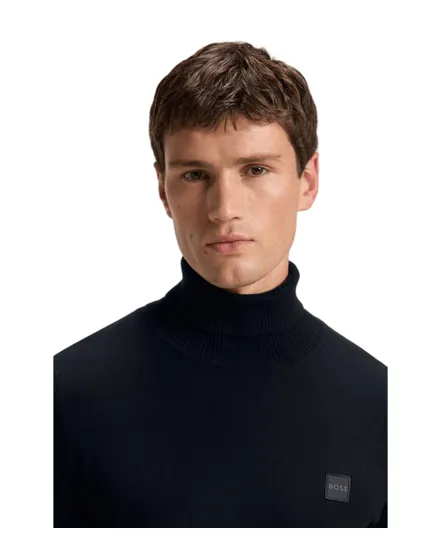 Pull col roulé Homme AKIRO S Noir