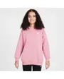 Sweat Fille G NSW CLUB FLC OVRSZD CREW LBR Rose