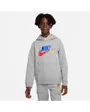 Sweat a capuche manches longues Enfant B NSW SI FLC PO HOODIE BB Gris