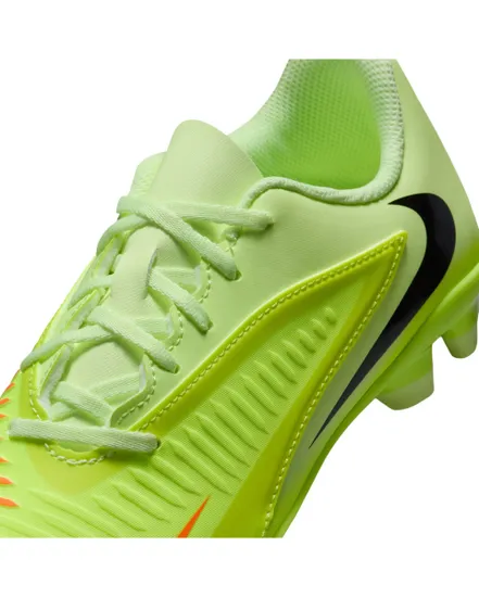 Crampons de football Junior garcon JR PHANTOM 6 LOW CLUB FG/MG Jaune