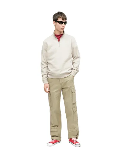 Sweat Homme JJEBradley Half Zip Noos