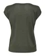 ONLSILVERY S/S V NECK LUREX TOP JRS NOOS