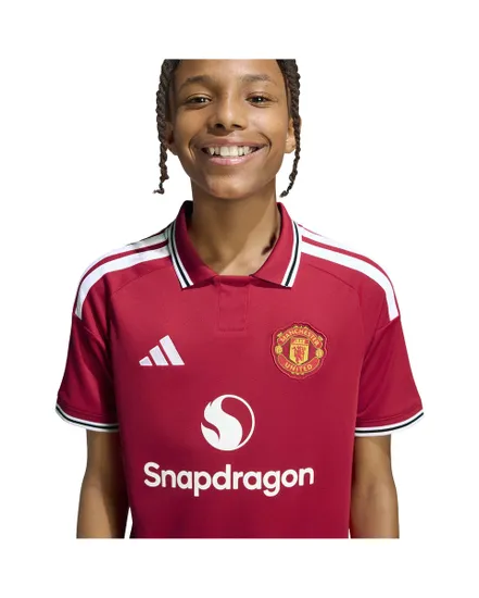 Maillot de football Enfant MUFC H JSY Y Rouge