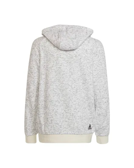 Sweatshirt à capuche manches longues Enfant U 3 BAR HD Blanc
