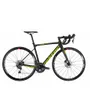 Vélo de route Homme ATHOM DISC ULTEGRA 2X11V Noir/Lime