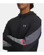 Veste zip à capuche Homme UA VELOCITI STORM HOODED JKT Noir