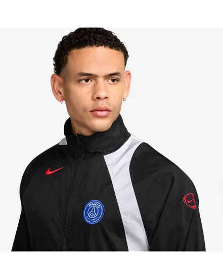 Veste zip Homme PSG M NK T90 TRK JKT W 3R GX Noir
