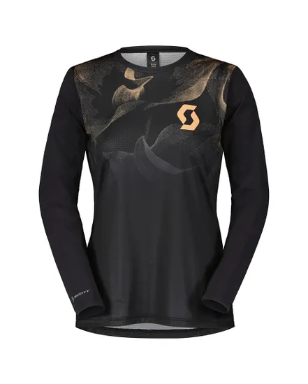 Maillot manches longues Femme TRAIL VERTIC Noir