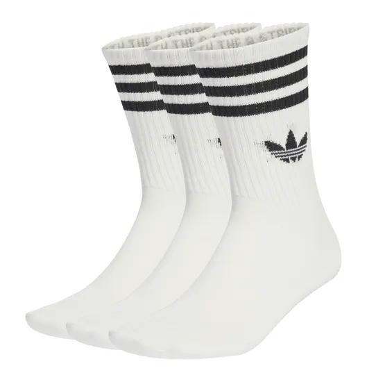 Lot de 3 paires de chaussettes 3S CREW S 3P Blanc