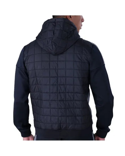 Veste zip à capuche Homme QUILTED TRACKTOP Noir