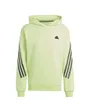 Sweat à capuche manches lonngues Homme M FI 3S HD Jaune