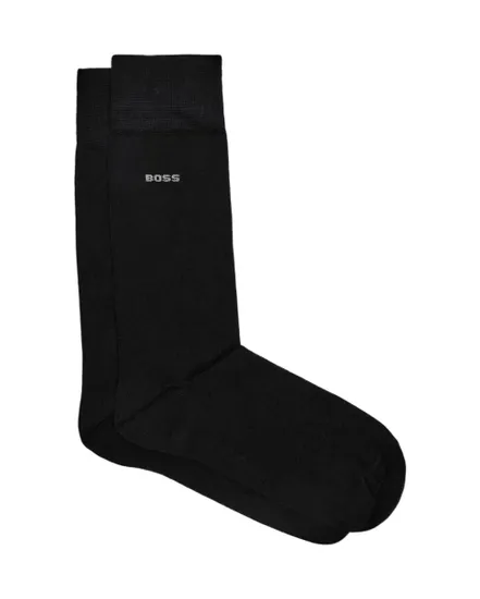 Lot de 2 paires de chaussettes Homme 2P RS TOM UNI MC Noir