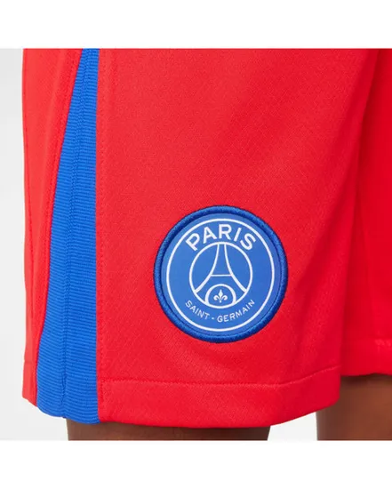 Short de football Enfant plus agé PSG Y NK DF SHORT STAD 3R Rouge