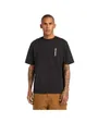 T-Shirt Homme Manches Courtes Logo Ovale Graphique