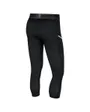 Pantalon de basketball homme M NK DF 3QT TIGHT Noir