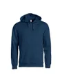 Sweatshirt à capuche Unisexe BASIC HOODY Bleu