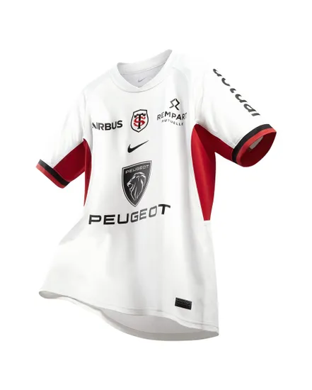 Maillot Homme STADE TOULOUSAIN MENS STADIUM SS JERSEY AWAY Blanc