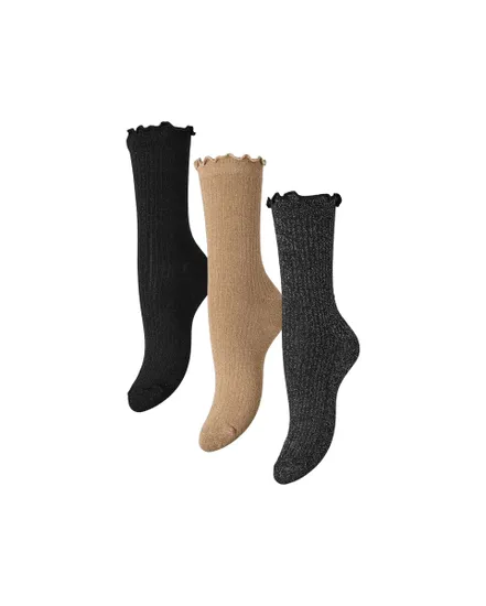 Chaussettes Femme Pièces Noël Volants Lot 3