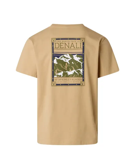 T-shirt Homme M NORTH FACES REGULAR SHORT SLEEVE TEE-G Beige