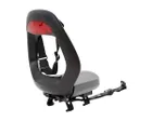Porte-bébé à montage sur porte-bagages avec pieds YEPP JUNIOR BUDGET Argent