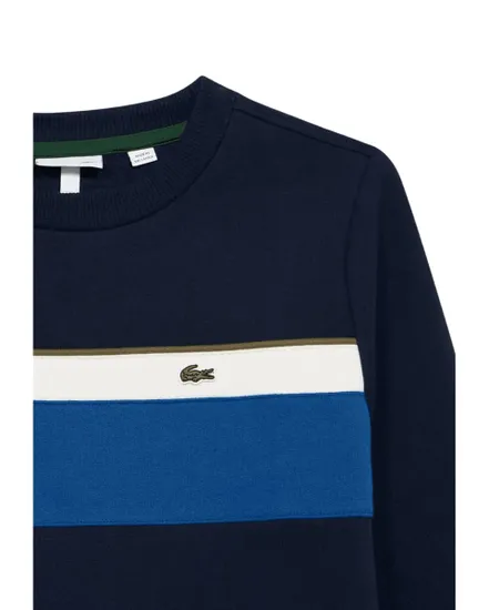 Sweat Col Rond Junior Garçon LCB Colorblock Crew