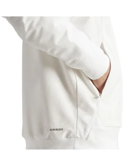 Sweat zip à capuche Homme M Z.N.E. WV FZ Blanc