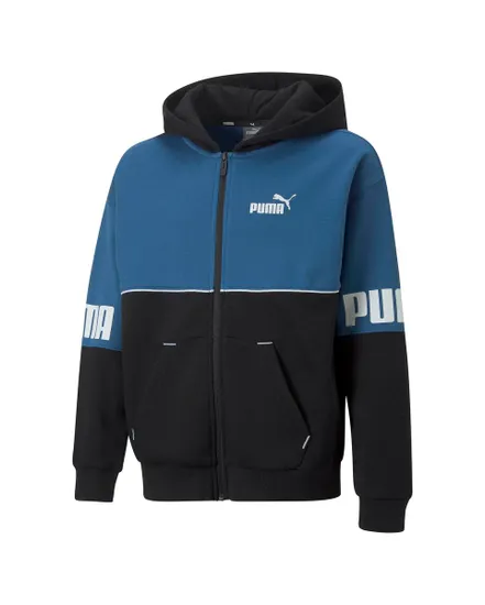 Sweatshirt à capuche manches longues Enfant JR P PWR CLB FZ FL B Bleu