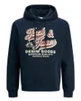 Sweat à capuche Homme JJELOGO SWEAT HOOD 2 COL 25/26 NOOS
