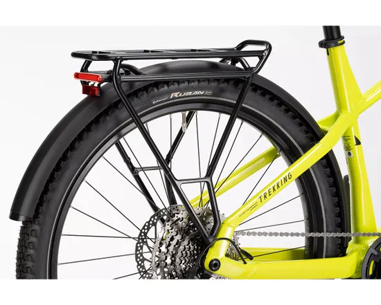 Vélo électrique trekking Homme TREKKING 5 HIGH Jaune Citron/Noir