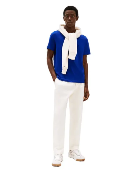 T-shirt col rond Homme ESS SEASONAL REG FIT SOLID TEE Bleu