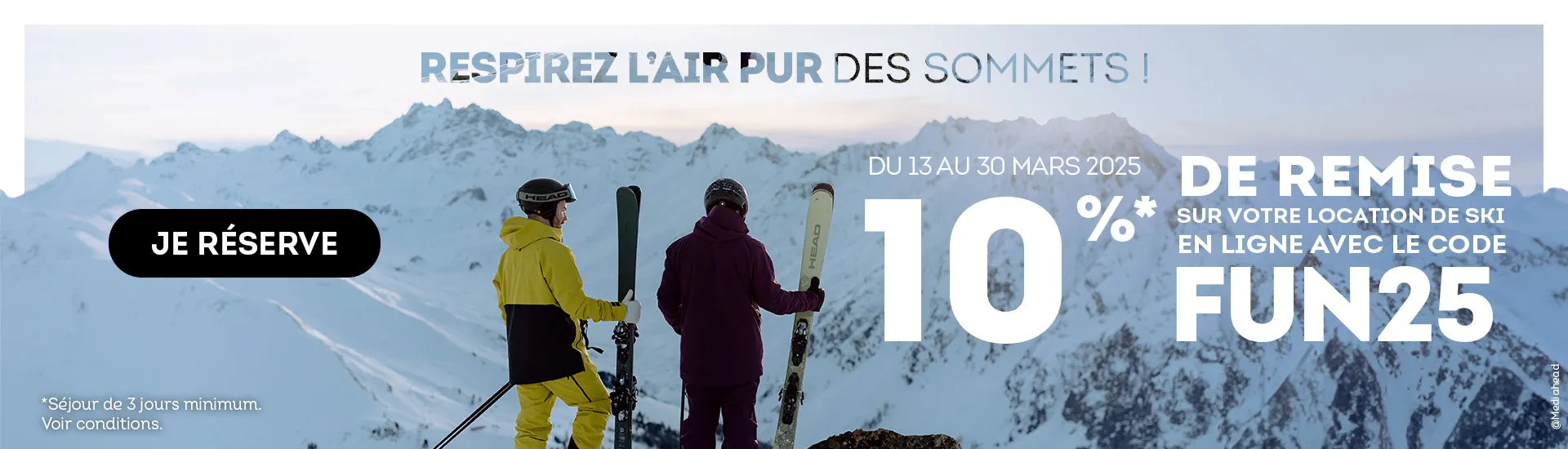 Location ski- Offre Printemps