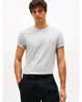 T-shirt col rond Homme ESSENTIAL REG FIT HEATHER TEE Gris Clair