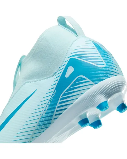 Crampons de football Enfant JR ZOOM SUPERFLY 10 ACAD FGMG Bleu