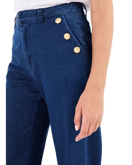 Jeans Femme VMMARGOT HR Wide But Color