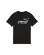 T-shirt Enfant ESS CAMO TEE B Noir